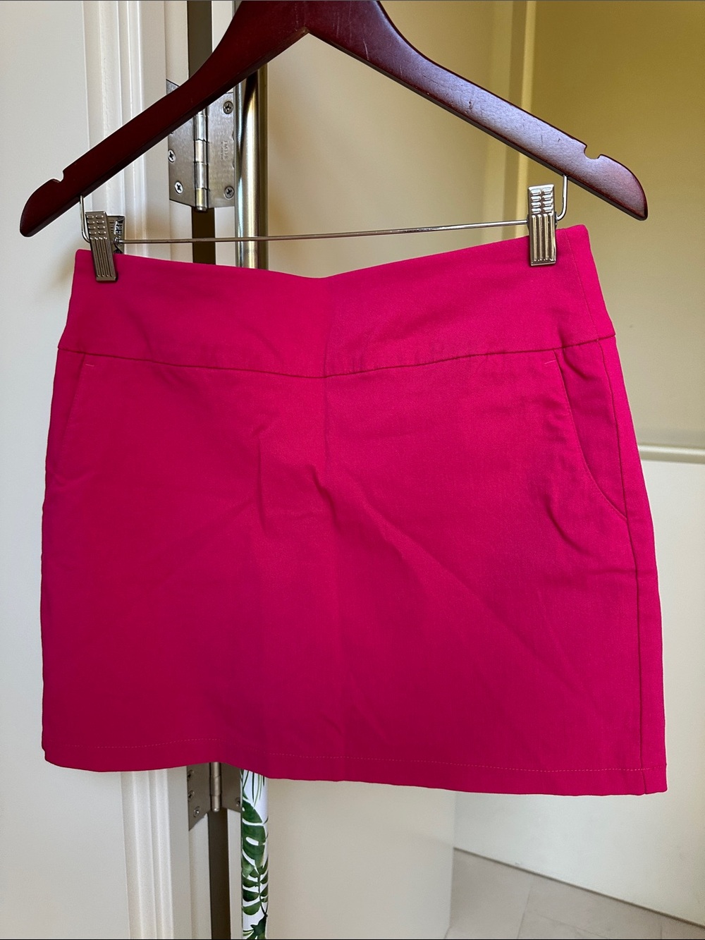 Attyre Fuchsia Mini Skirt